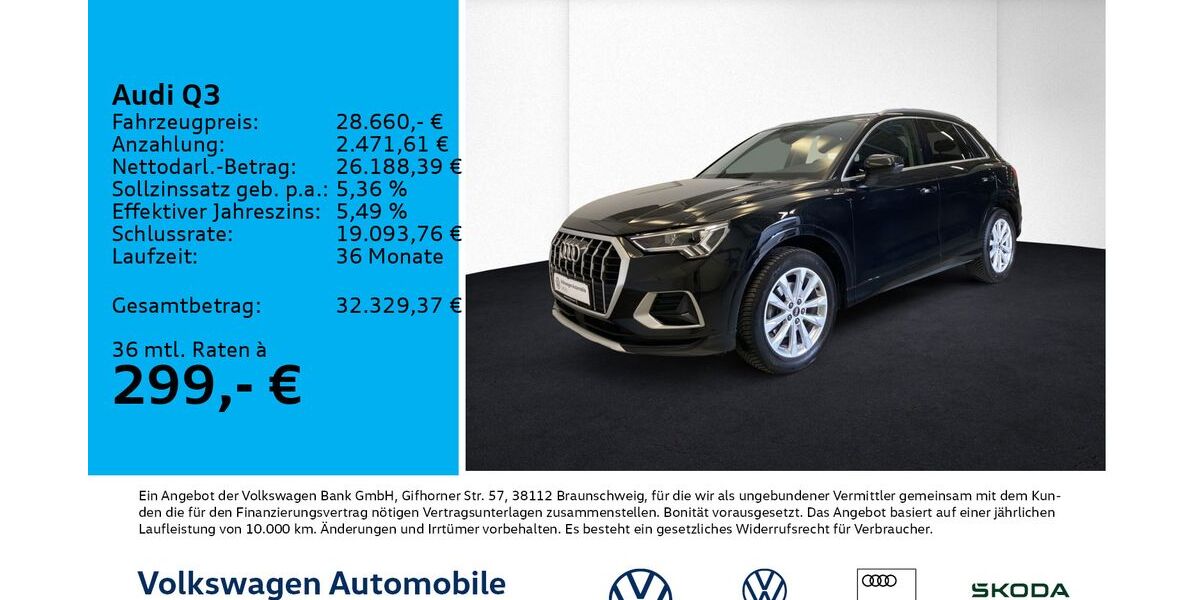 Audi Q3 46.208 km 28.660 &euro; Leipzig 04178