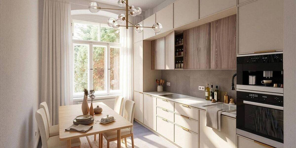 Etagenwohnung Leipzig Zentrum-Nordwest - 3 Zimmer, 90 m&sup2;, 429.000&euro; | Angebot:26257992