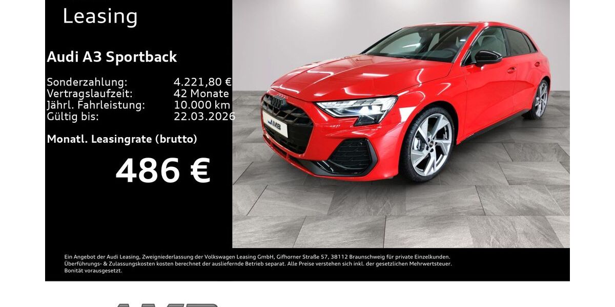 Audi A3 12.000 km 41.390 &euro; Borna 04552