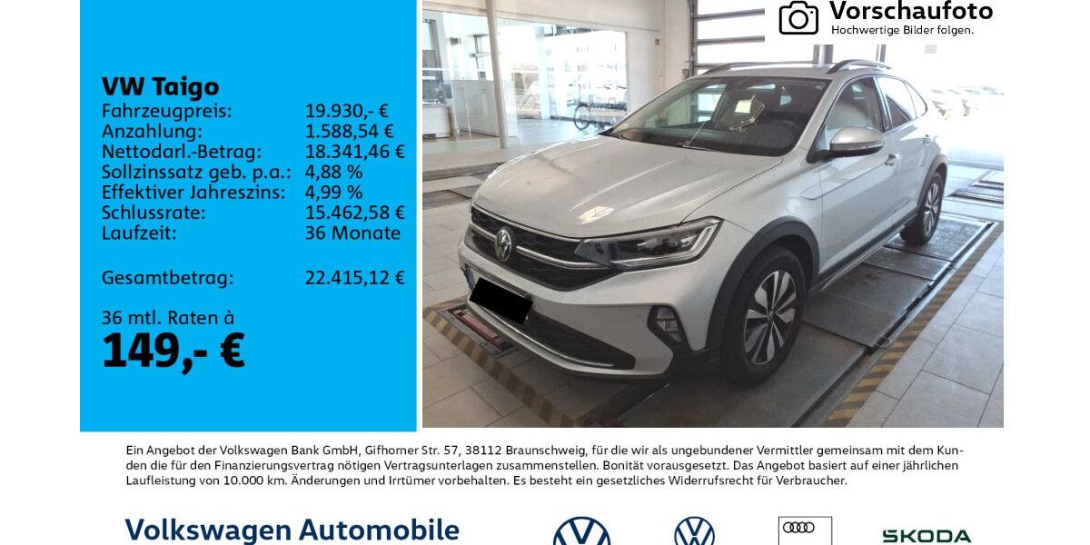 VW Taigo 43.832 km 19.470 &euro; Leipzig 04277