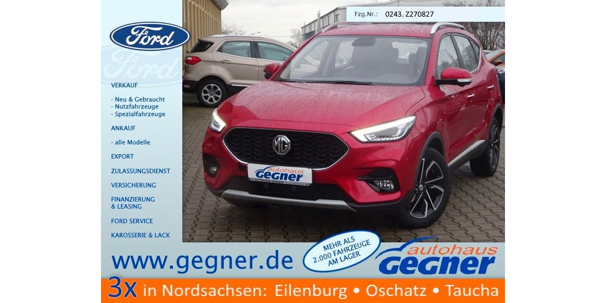 MG ZS 74.903 km 12.840 &euro; Eilenburg 04838