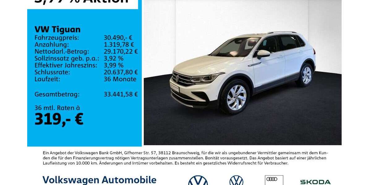 VW Tiguan 68.361 km 29.421 &euro; Leipzig 04178