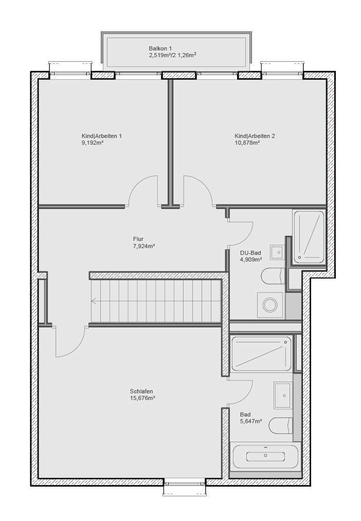 Exklusives Penthouse auf zwei Ebenen – 5 Zimmer, 2 Balkone, 2 Bäder - bald bezugsfertig! 5 zimmer