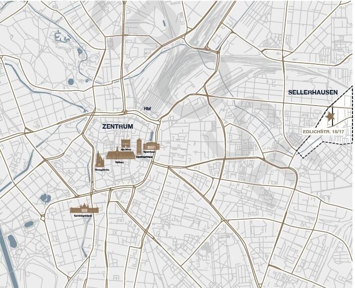 Etagenwohnung Leipzig Volkmarsdorf - 3 Zimmer, 90 m&sup2;, 450.000&euro; | Angebot:26763727