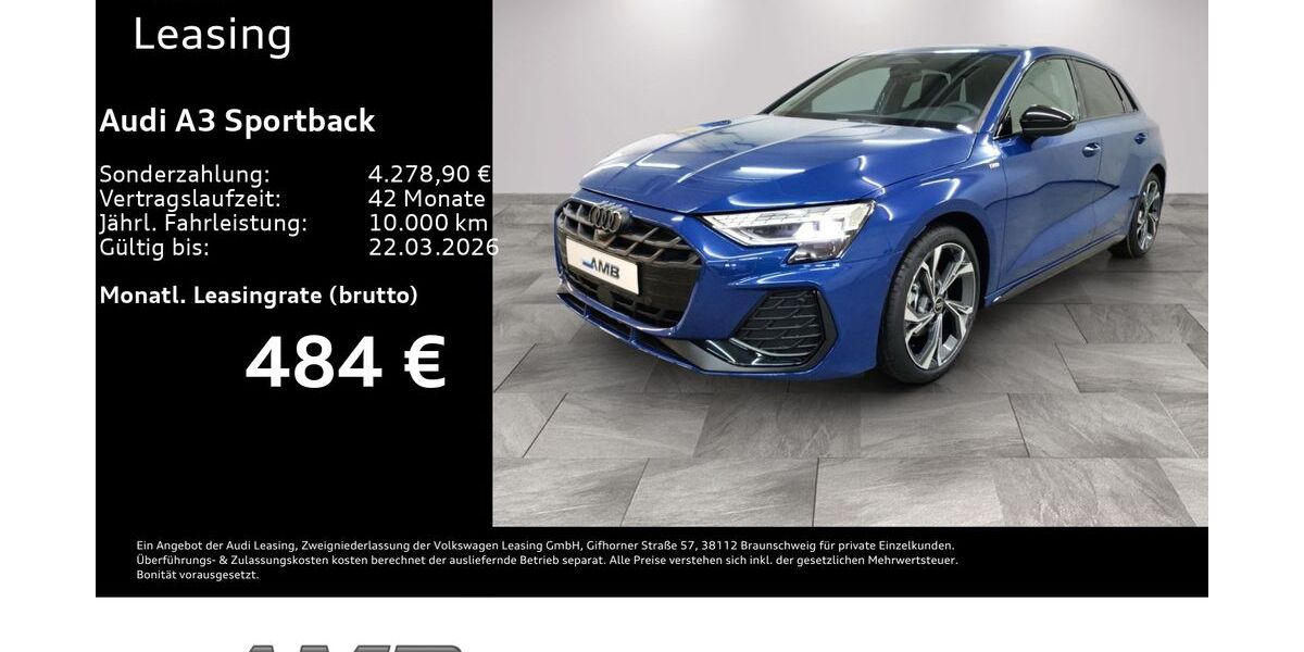 Audi A3 4.500 km 41.950 &euro; Borna 04552