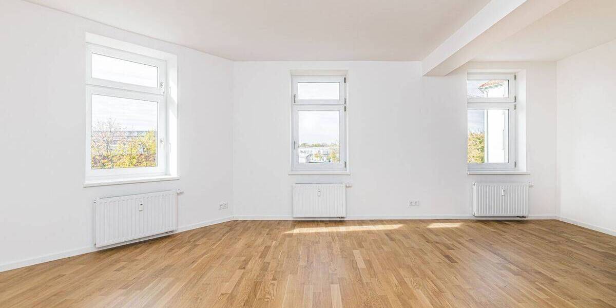 Etagenwohnung Leipzig Mockau-Nord - 3 Zimmer, 89 m&sup2;, 285.000&euro; | Angebot:25699397