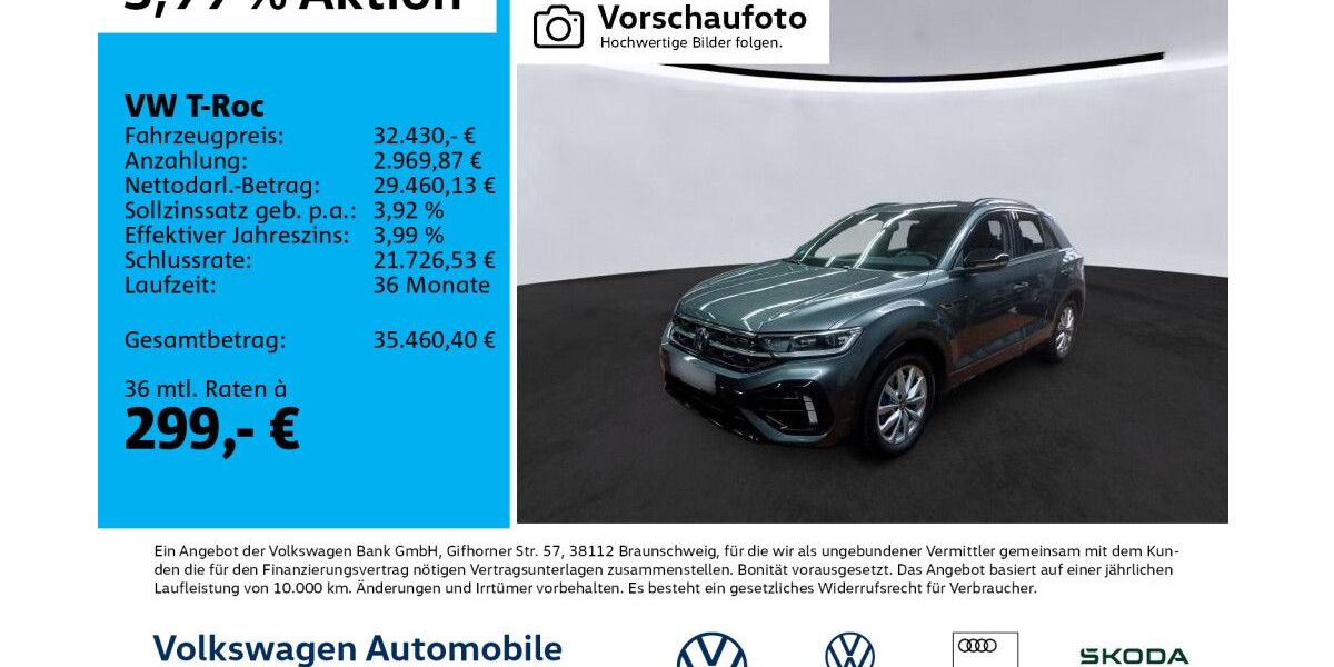 VW T-Roc 62.090 km 32.430 &euro; Leipzig 04178