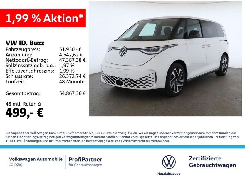 VW ID. Buzz 14.486 km 51.460 € Leipzig 04178