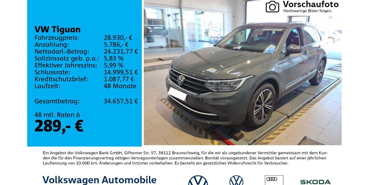 VW Tiguan 70.782 km 28.930 &euro; Leipzig 04277