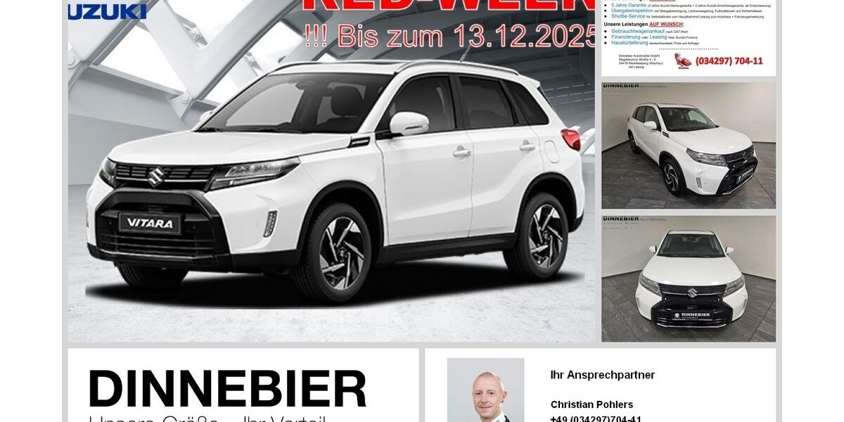 Suzuki Vitara 2.000 km 23.490 &euro; Markkleeberg 04416