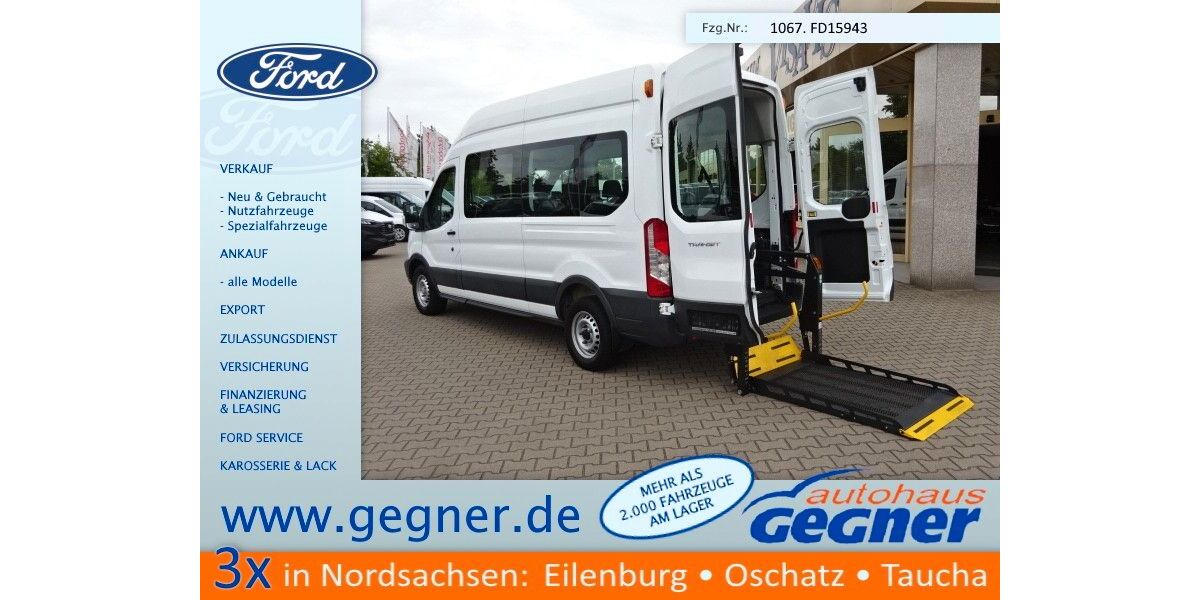 Ford Transit 112.957 km 16.840 &euro; Eilenburg 04838
