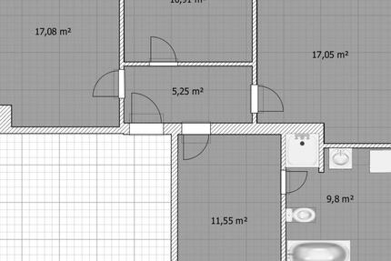 Wohnung Böhlen - 3 Zimmer, 72 m&sup2;, 648&euro; | Angebot:24770522