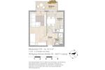 Etagenwohnung Leipzig Süd - 1 Zimmer, 35 m&sup2;, 420&euro; | Angebot:26251367
