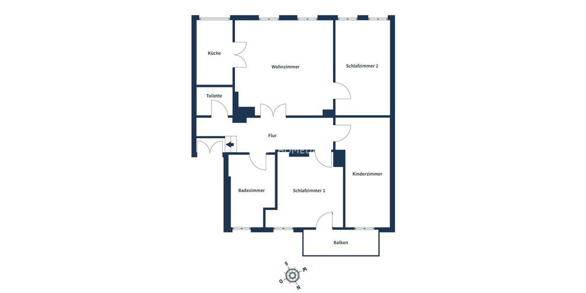 Etagenwohnung Leipzig Reudnitz-Thonberg - 4 Zimmer, 97 m&sup2;, 259.000&euro; | Angebot:25708415