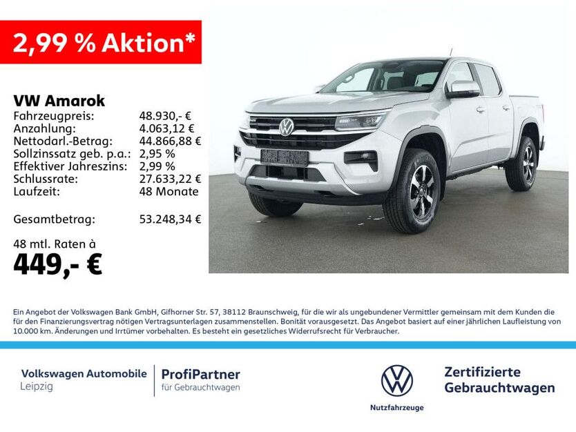 VW Amarok 15.649 km 48.930 € Leipzig 04178