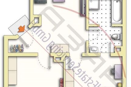 geräumige 3 ZKB mit EBK+GARTENZUGANG - Gemütlichkeit Nähe Coppistraße - Wohnung Leipzig Gohlis | Angebot:27309257