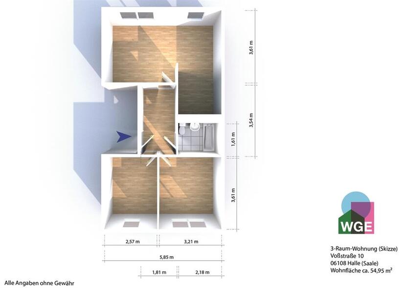 Platz zum kreativ werden! zimmer