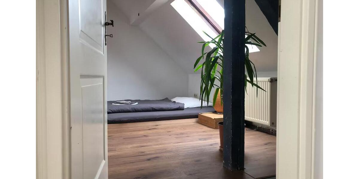 Dachgeschoßwohnung Leipzig Ost - 2 Zimmer, 80 m&sup2;, 60&euro; | Angebot:26414781