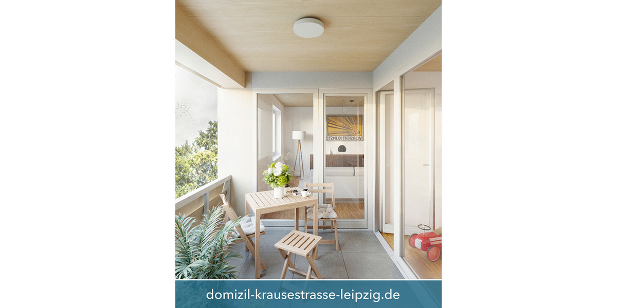 Etagenwohnung Leipzig Sellerhausen-Stünz - 3 Zimmer, 394.100&euro; | Angebot:25800598