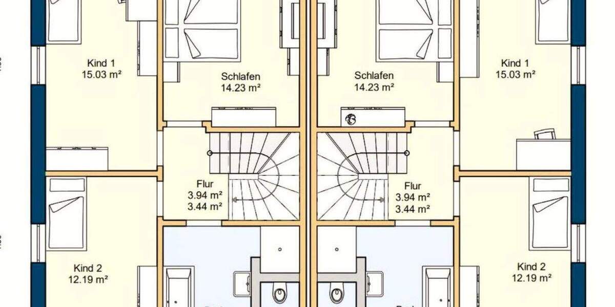Doppelhaushälfte Leipzig Burghausen-Rückmarsdorf - 6 Zimmer, 158 m&sup2;, 2.675&euro; | Angebot:25775599