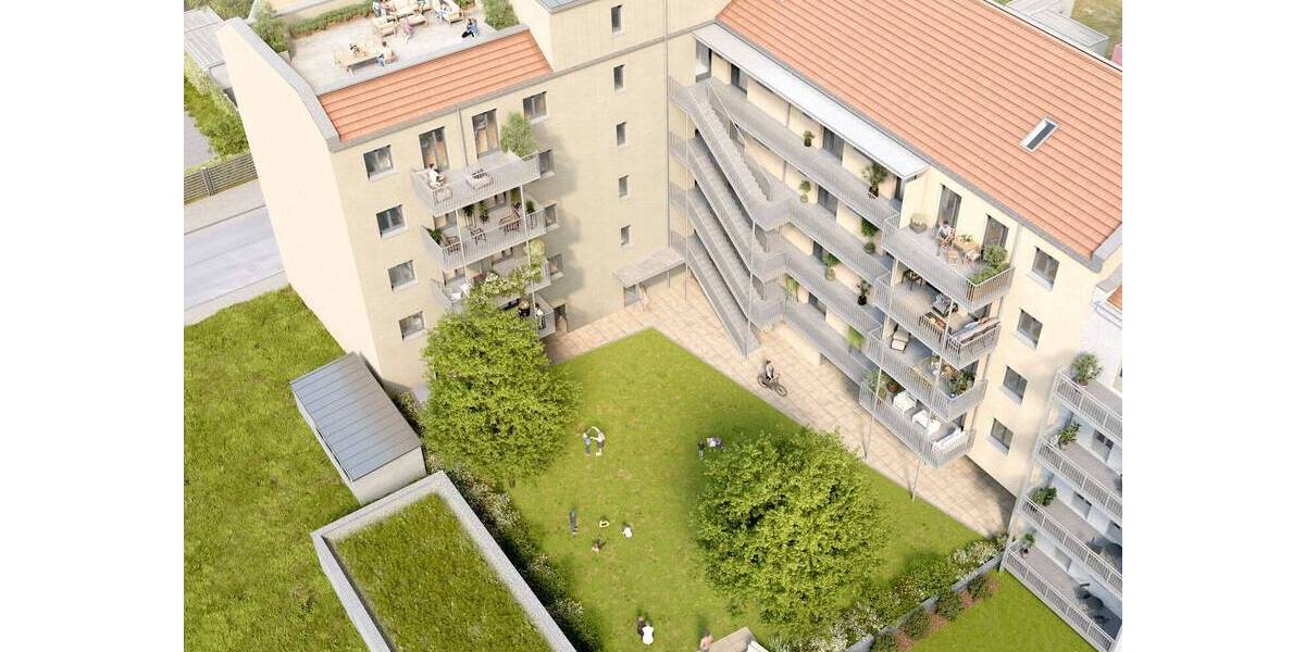 Etagenwohnung Leipzig Sellerhausen-Stünz - 2 Zimmer, 50 m&sup2;, 259.100&euro; | Angebot:26291243
