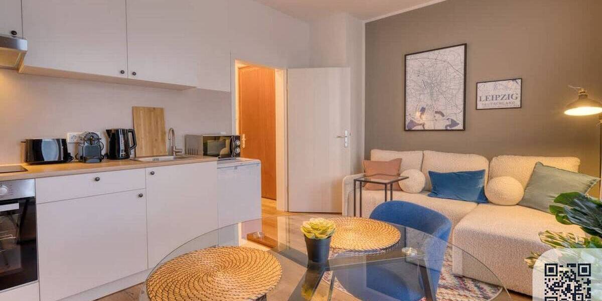 Etagenwohnung Leipzig Schönefeld-Abtnaundorf - 2 Zimmer, 1.757&euro; | Angebot:26634708
