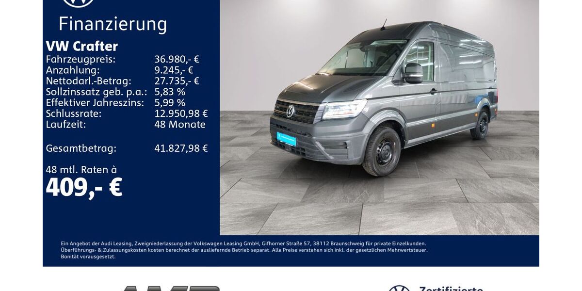 VW Crafter 68.910 km 36.980 &euro; Borna 04552