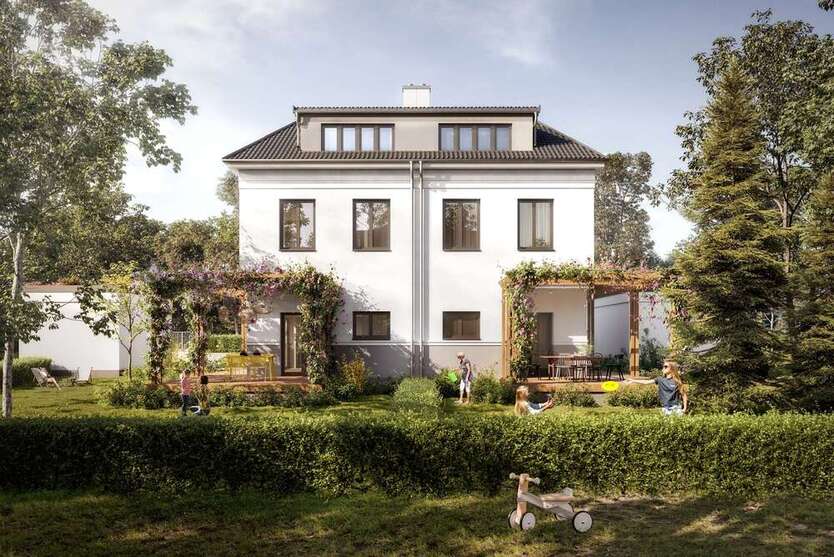 Jetzt 4,3% Rendite + Steuervorteil mit 5% AfA sichern: Doppelhaushälfte stadtnah & im Grünen 5.5 zimmer