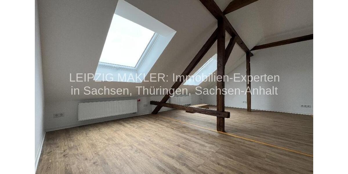 Dachgeschoßwohnung Leipzig Nordost - 3 Zimmer, 65 m&sup2;, 653&euro; | Angebot:26095322