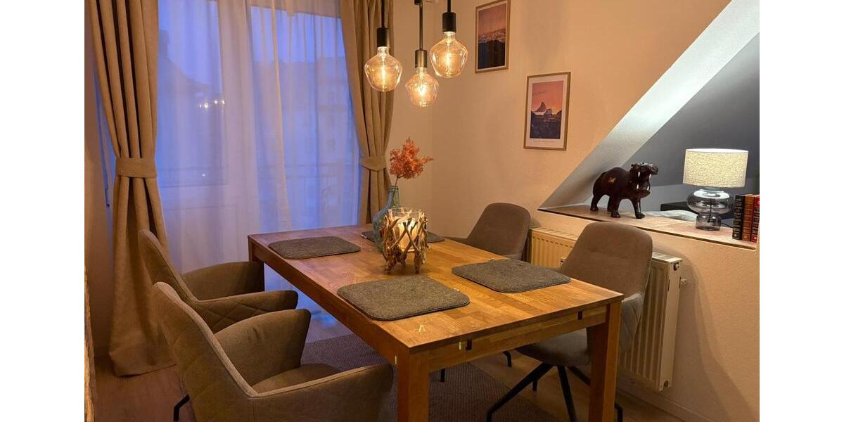 Dachgeschoßwohnung Leipzig Nord - 3 Zimmer, 74 m&sup2;, 1.100&euro; | Angebot:24296168