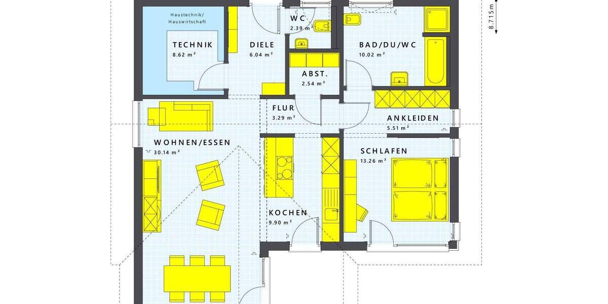 Mehrfamilienhaus, Wohnhaus Engelsdorf Althen-Kleinpösna - 2 Zimmer, 82 m&sup2;, 536.847&euro; | Angebot:26117654