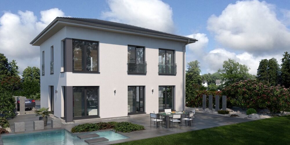 City Villa - Wo Träume Realität werden. Ein Haus mit Charakter, entwickelt nach Ihren Vorstellungen. Hochwertige Materialien, zeitlose Architektur