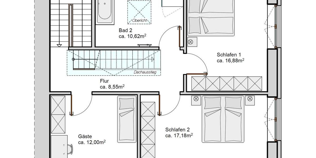 Reihenhaus Leipzig Ost - 4 Zimmer, 147 m&sup2;, 2.076&euro; | Angebot:24747257