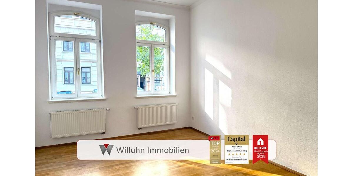 Wunderschöne Altbauwohnung mit Balkon | Tageslichtbad | Gartennutzung | Keller | Stuck 3 zimmer