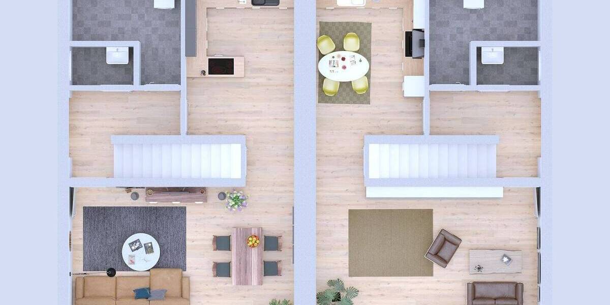 Doppelhaushälfte Naunhof - 4 Zimmer, 117 m&sup2;, 427.400&euro; | Angebot:25746445