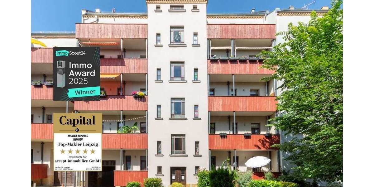 Etagenwohnung Leipzig Südost - 3 Zimmer, 84 m&sup2;, 290.000&euro; | Angebot:27112228