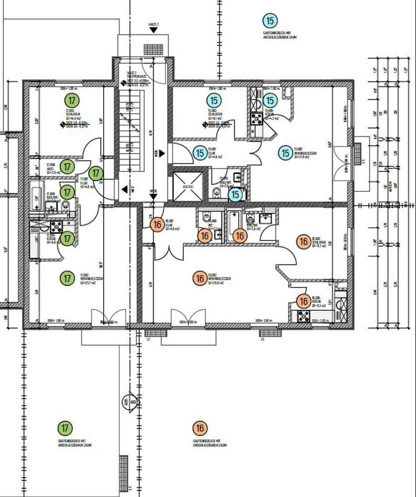 Gewerbe- Wohneinheit mit Gartenanteil & Stellplatz im beliebten Leipzig-Gohlis 2 zimmer