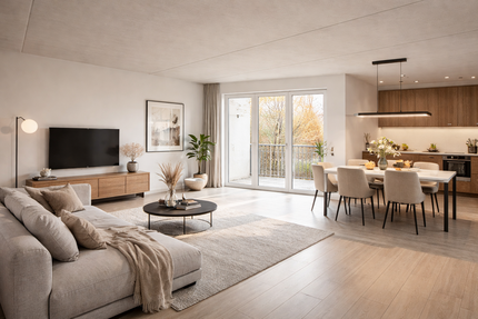 Wohnung Leipzig Großzschocher - 4 Zimmer, 100 m&sup2;, 1.500&euro; | Angebot:25833173