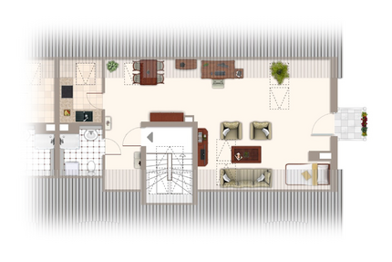 Wohnung Borsdorf OT Panitzsch Panitzsch - 1 Zimmer, 48 m&sup2;, 455&euro; | Angebot:26568599
