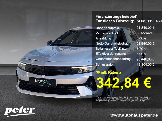 Opel Astra 5.973 km 21.840 &euro; Merseburg 06217