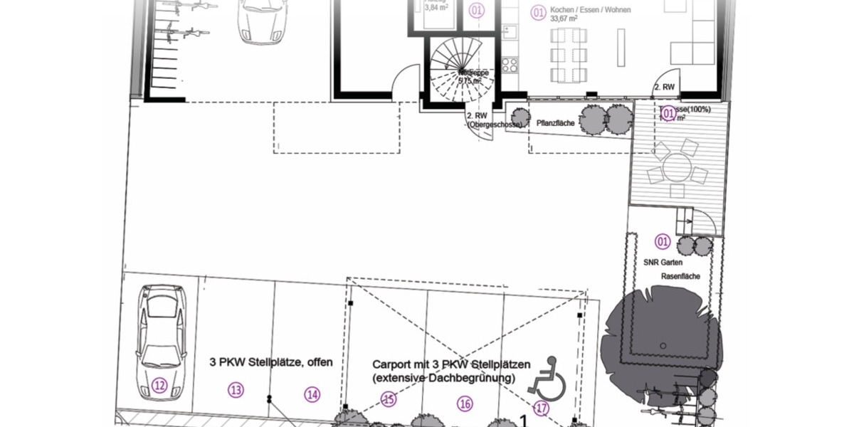 Erdgeschoßwohnung Leipzig Südost - 3 Zimmer, 94 m&sup2;, 1.406&euro; | Angebot:26249458
