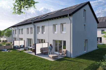 KfW-55: Modernes Reihenmittelhaus mit ca. 122 m² Wohnfläche in Leipzig 5 zimmer