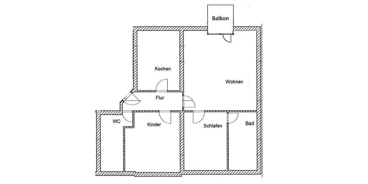 Großzügige 3-Raum-Dachgeschosswohnung mit Balkon und Stellplatz 3 zimmer