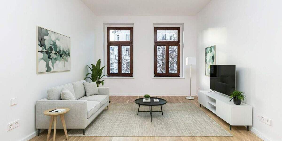 Etagenwohnung Leipzig Gohlis-Mitte - 4 Zimmer, 109 m&sup2;, 449.000&euro; | Angebot:25710031