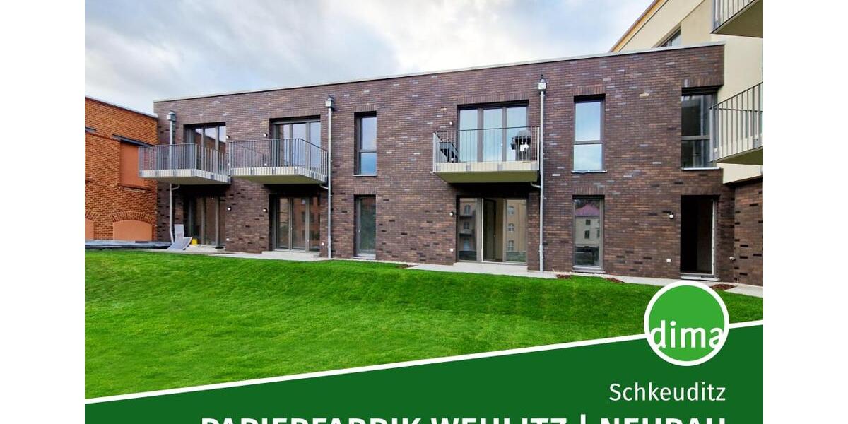 Erdgeschoßwohnung Schkeuditz - 2 Zimmer, 62 m&sup2;, 778&euro; | Angebot:25646441