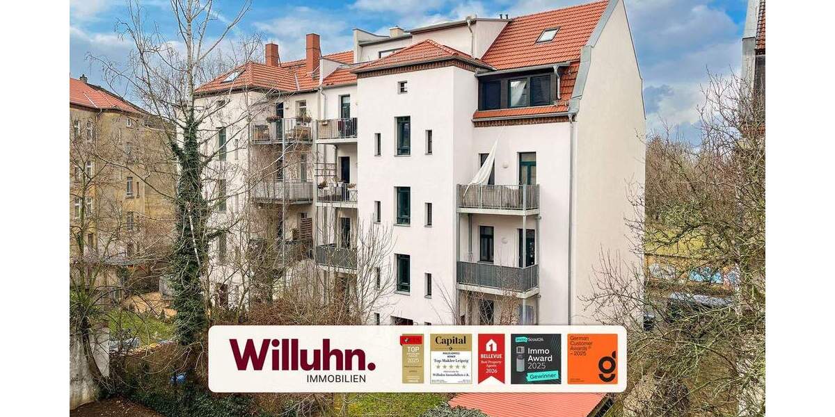 Etagenwohnung Leipzig Altlindenau - 2 Zimmer, 65 m&sup2;, 149.000&euro; | Angebot:25733651