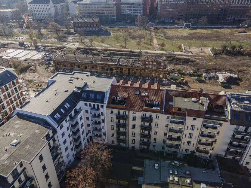 Leerstand ab 01.10.2025 -Große 2-Zi-ETW mit Dachloggia direkt am Lene-Voigt-Park
