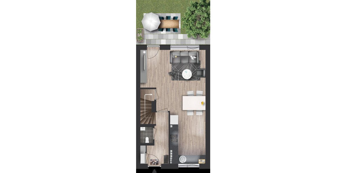 Ein Haus zur Miete inkl. Einbauküche und Photovoltaikanlage 5 zimmer