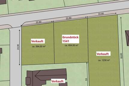 Grundstück zu verkaufen in Sandersdorf-Brehna Zscherndorf 69.900 € 654 m² zimmer