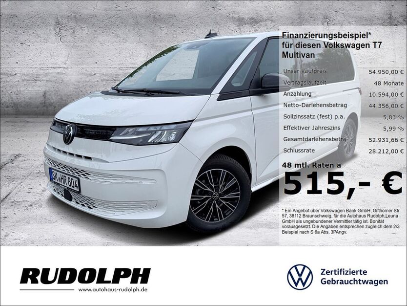 VW T7 Multivan 7.000 km 54.950 € Leuna 06237